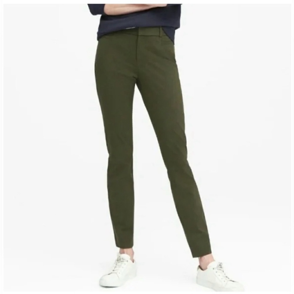 Banana Republic olive green Women's Slim Fit Pants